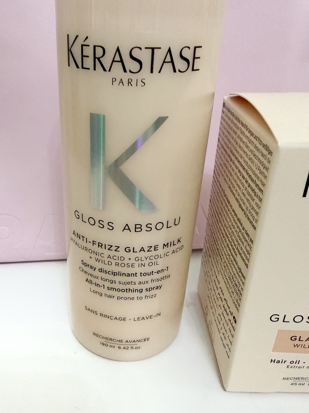 Kerastase Gloss Absolu Anti-Frizz Glaze Milk and Glaze Drops - Picture 5 of 6